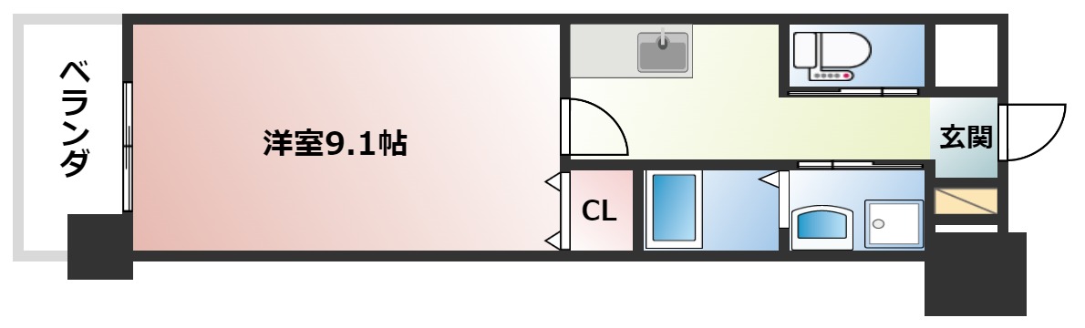 MDIシエルコンティーレ曽根北町の間取り