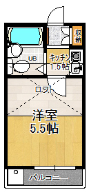 ホーユーハウス大沢の間取り