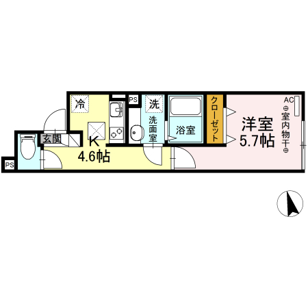 パティオ池袋の間取り