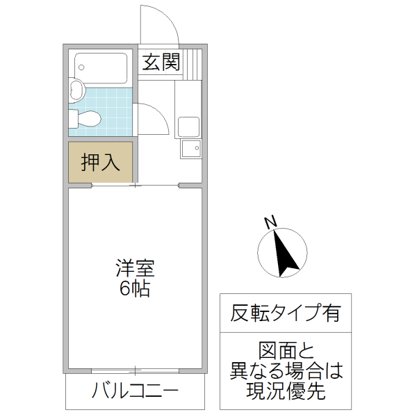 千川ハイツの間取り