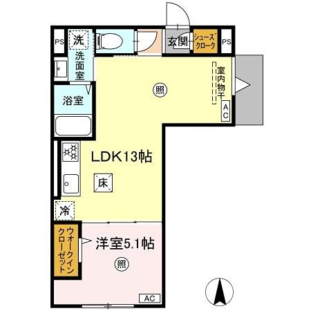 グラナーデ竹ノ塚13の間取り