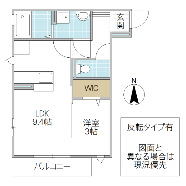 ウィステリアの間取り