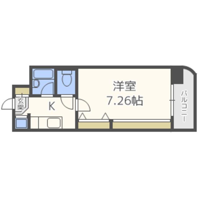 アクセス第３ビル博多東の間取り