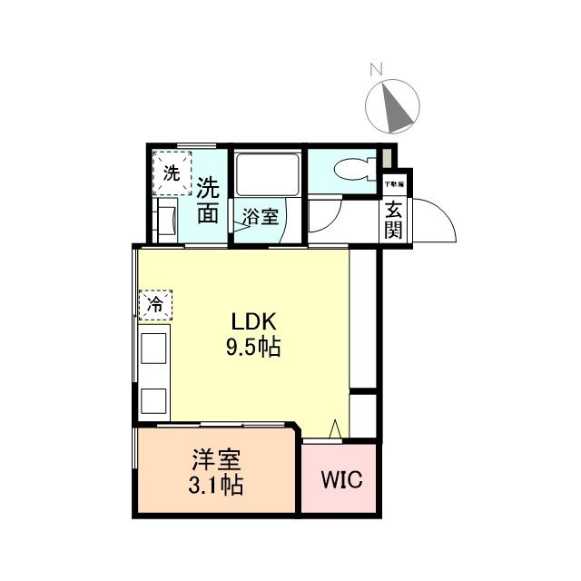 ＩＮＴＥＧＲＡＬ東富山寿町の間取り