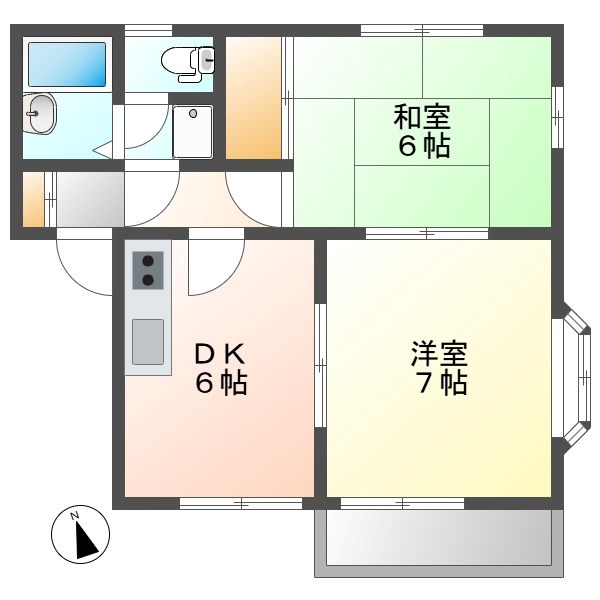 ビレッジしなのの間取り