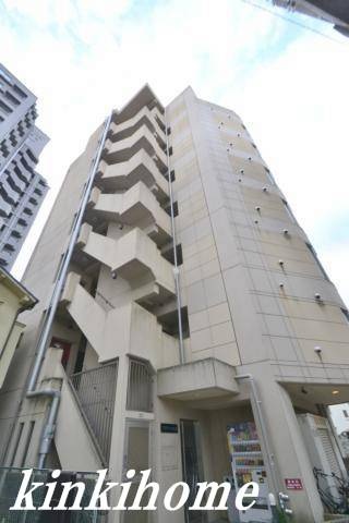 【広島市中区東白島町のマンションの建物外観】