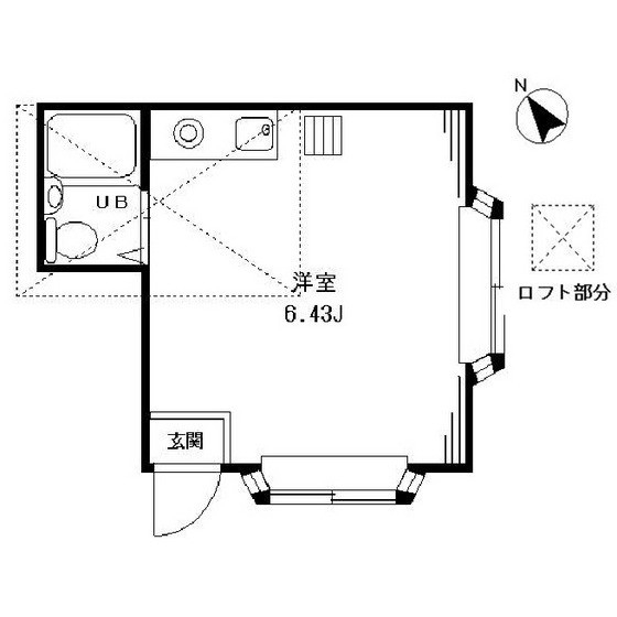 ペアパレス池袋の間取り