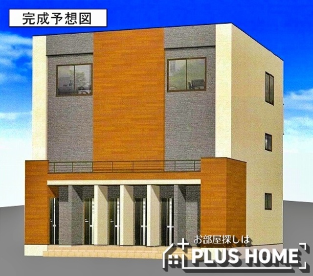 【和歌山市宇須のアパートの建物外観】