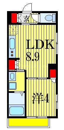 ヴランドール船橋本町の間取り