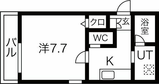 KTIレジデンス杭瀬の間取り