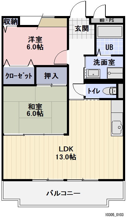 Ｓ．Ｄ　Ｖｉｌｌａｇｅの間取り