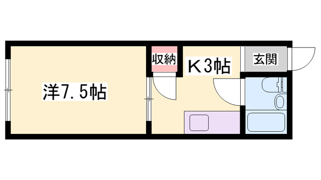 グリーンハイツ篠原の間取り