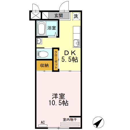 クレール静の間取り