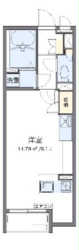 【ミランダエスパーサの間取り】