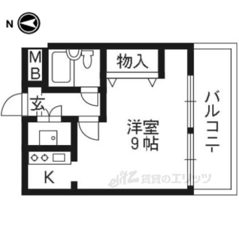 アビタシオンマキシマの間取り