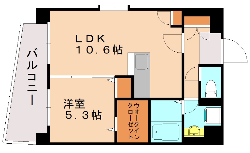 セラヴィの間取り