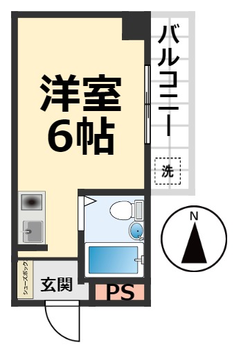 シャイニ―・キューブ次屋の間取り