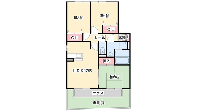 グランエスト IVの間取り