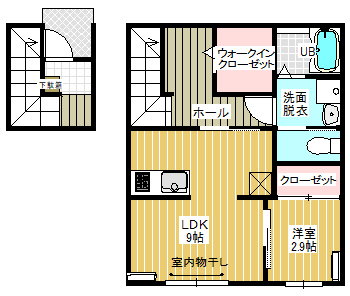 Ｓｔａｆｅｒｍｏ（スタファーモ）の間取り