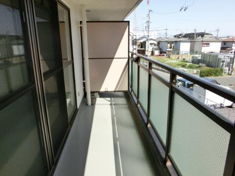 パルコート西内　バルコニー　ベランダ
