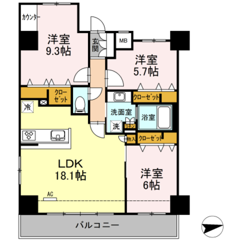 SUUMO】GLANZ Kyoei 6(お部屋ラボ光吉店(株)豊後企画集団提供