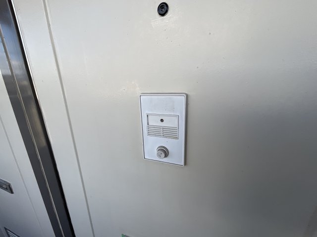 セキュリティ　インターホンです