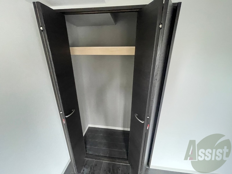 収納　収納もバッチリあるのでお部屋が片付きますよ！