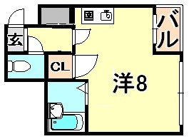 平野エスペランスの間取り写真