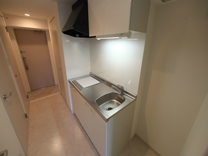 キッチン　システムキッチン（ＩＨ2口）冷蔵庫・レンジ等ご準備できます