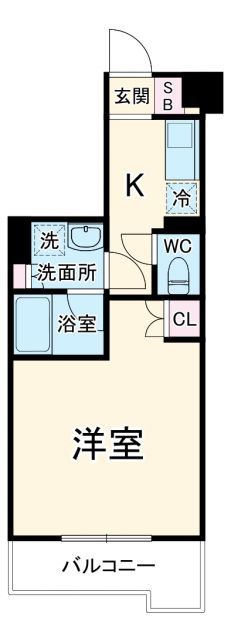 ルーブル武蔵中原伍番館の間取り写真