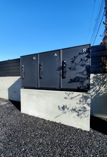 セキュリティ　大型宅配ボックス付き