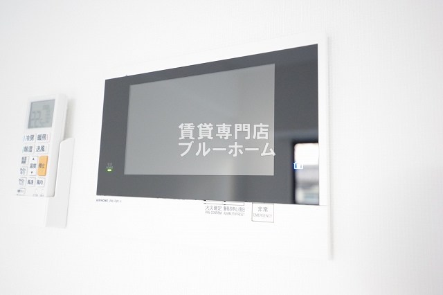 セキュリティ　モニター付きのインターホンです！