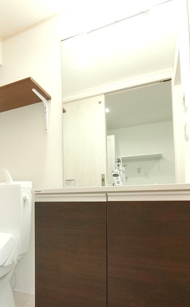 洗面設備　忙しい朝には欠かせない洗面所です♪