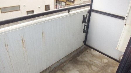 バルコニー　南向きバルコニー