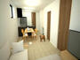 居室・リビング　イメージ画像です。家具・家電は設置されません。
