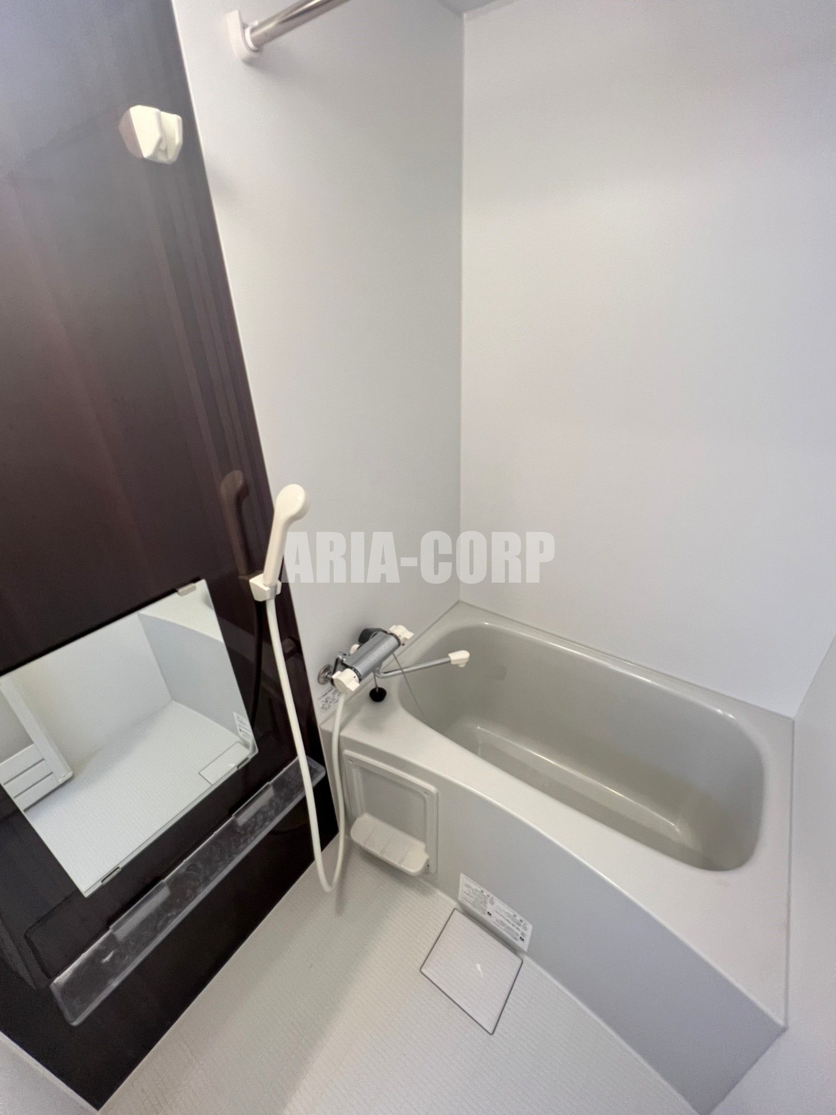 バス・シャワールーム　浴室乾燥機付。カラーパネル採用でお洒落なバスルームです