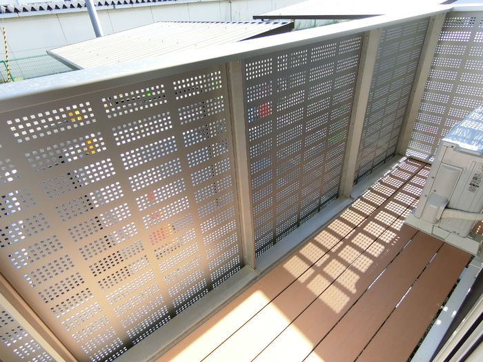 バルコニー　バルコニー部分・日当たり良好です♪