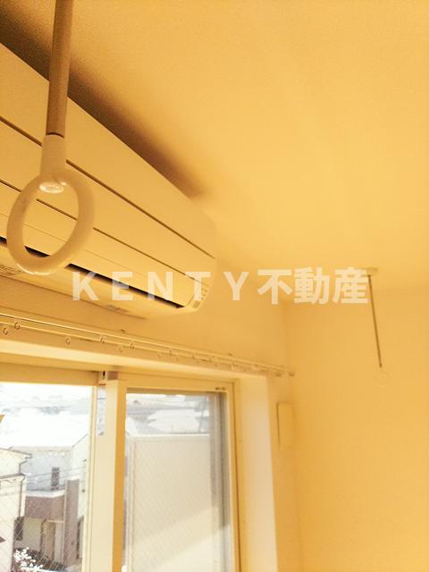 その他設備　室内物干し