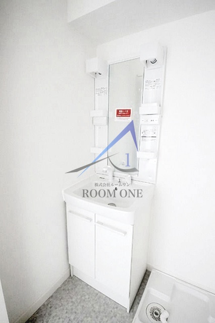 洗面設備　洗面台です。