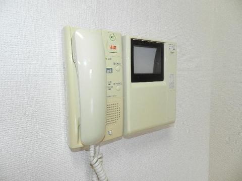 セキュリティ　カメラ付インターホン（イメージ）