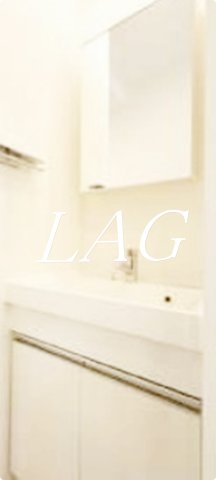 洗面設備　洗面台です。