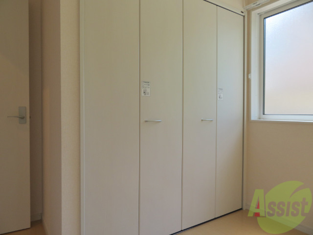 収納　ここに収納があります。収納があると部屋が広く使えます。