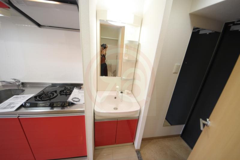 洗面設備　洗面所です