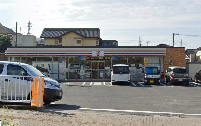 コンビニ　セブンイレブン越谷神明町2丁目店（コンビニ）まで397m