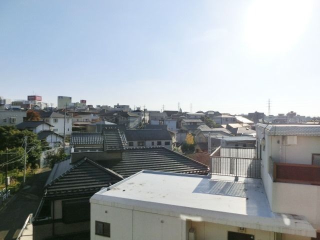 眺望　３階からの眺望。