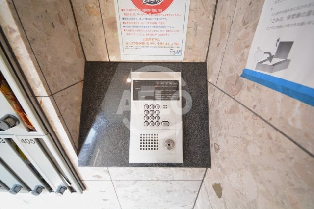 セキュリティ　オーキッドコート玉造　オートロック