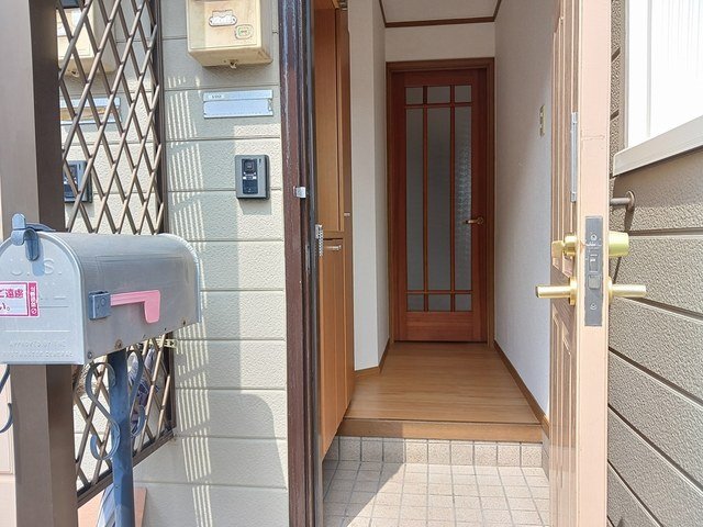 玄関　毎日通る玄関はこちらです