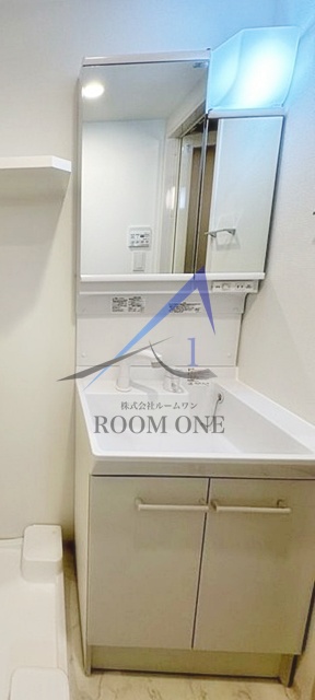 洗面設備　洗面台です。