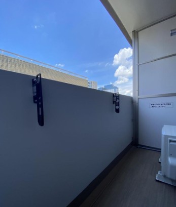 バルコニー　写真は同タイプ住居です。
