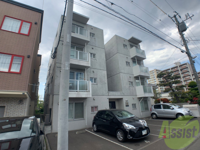 建物外観　札幌市東区北二十一条東「リュクス元町」
